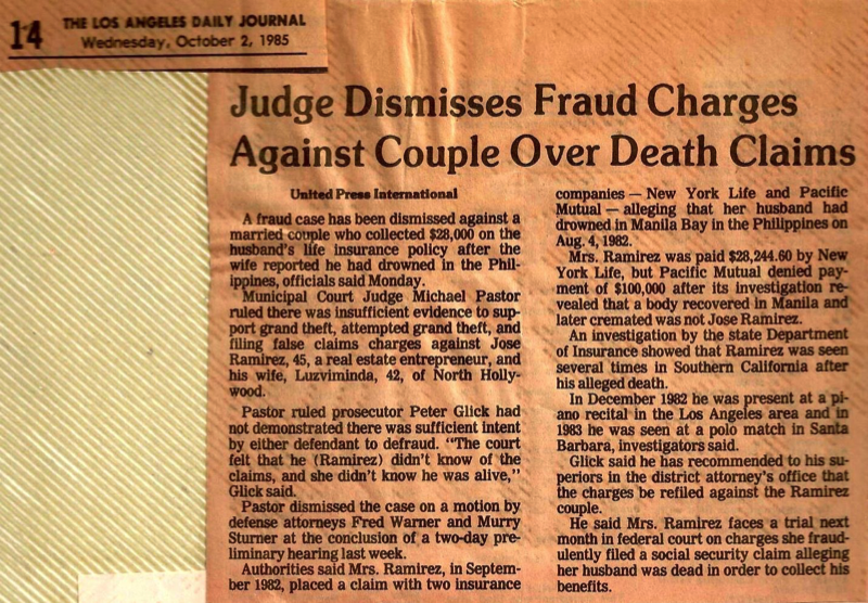Judge Dismisses Fraud Charges